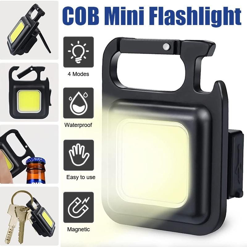 Mini Linterna Llavero  Potente Recargle